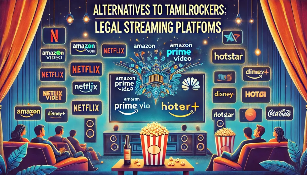 Alternatives to Tamilrockers: Legal Streaming Platforms