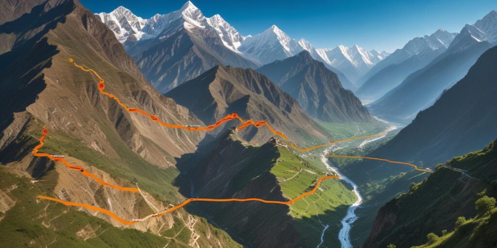 Delhi to Badrinath Distance: An Overview