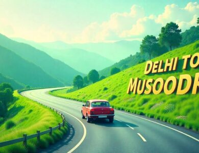 Delhi to Mussoorie Distance