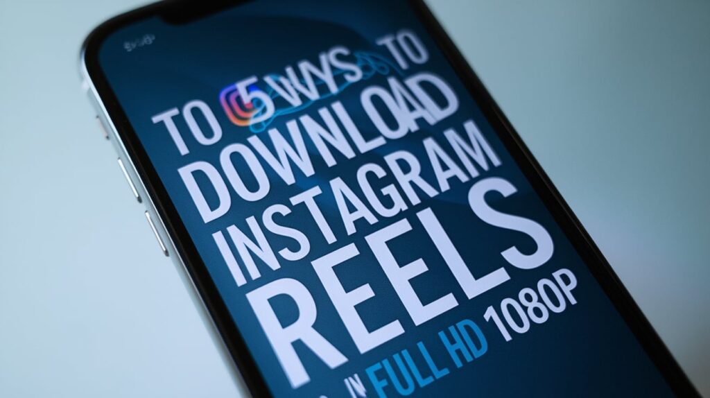 Top 5 Ways to Download Instagram Reels in Full HD 1080p