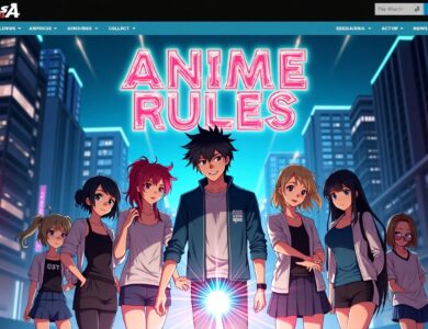 Anime Rules Website