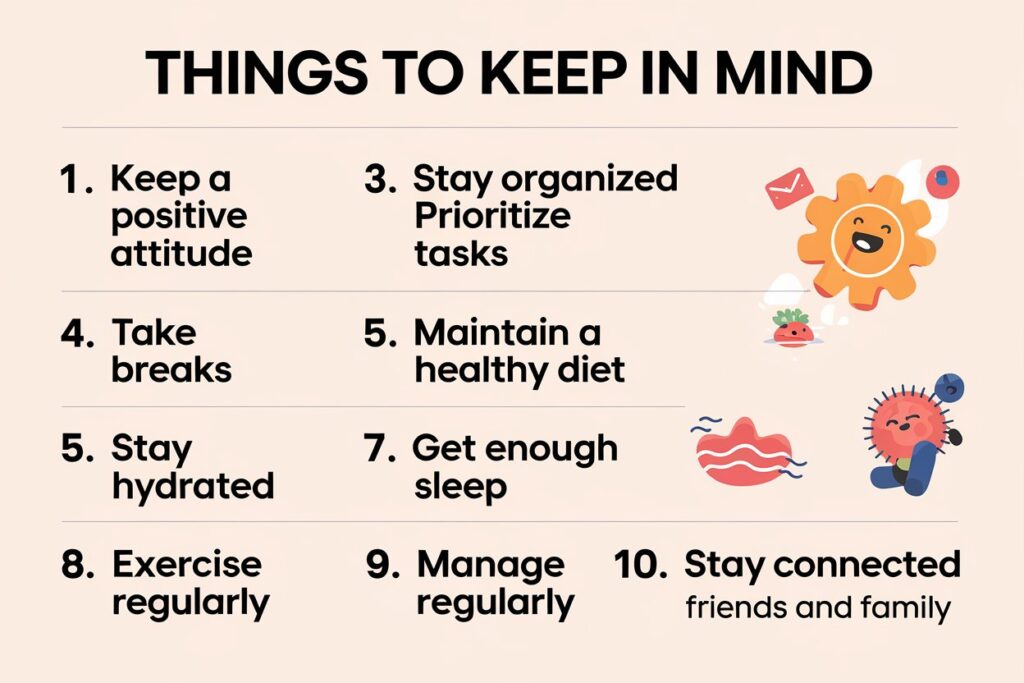Things to Keep in Mind