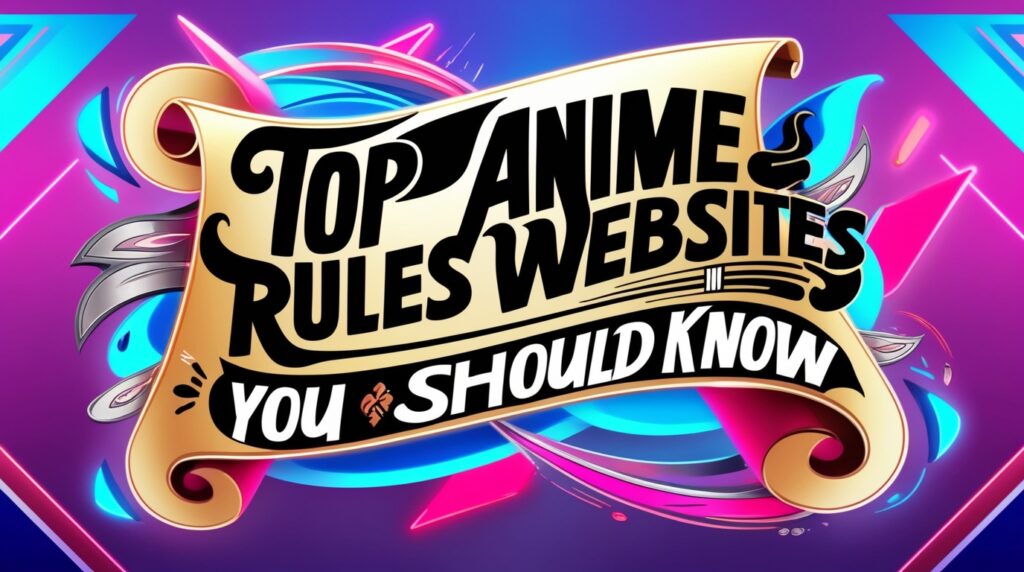 Top Anime Rules Websites You Should Know